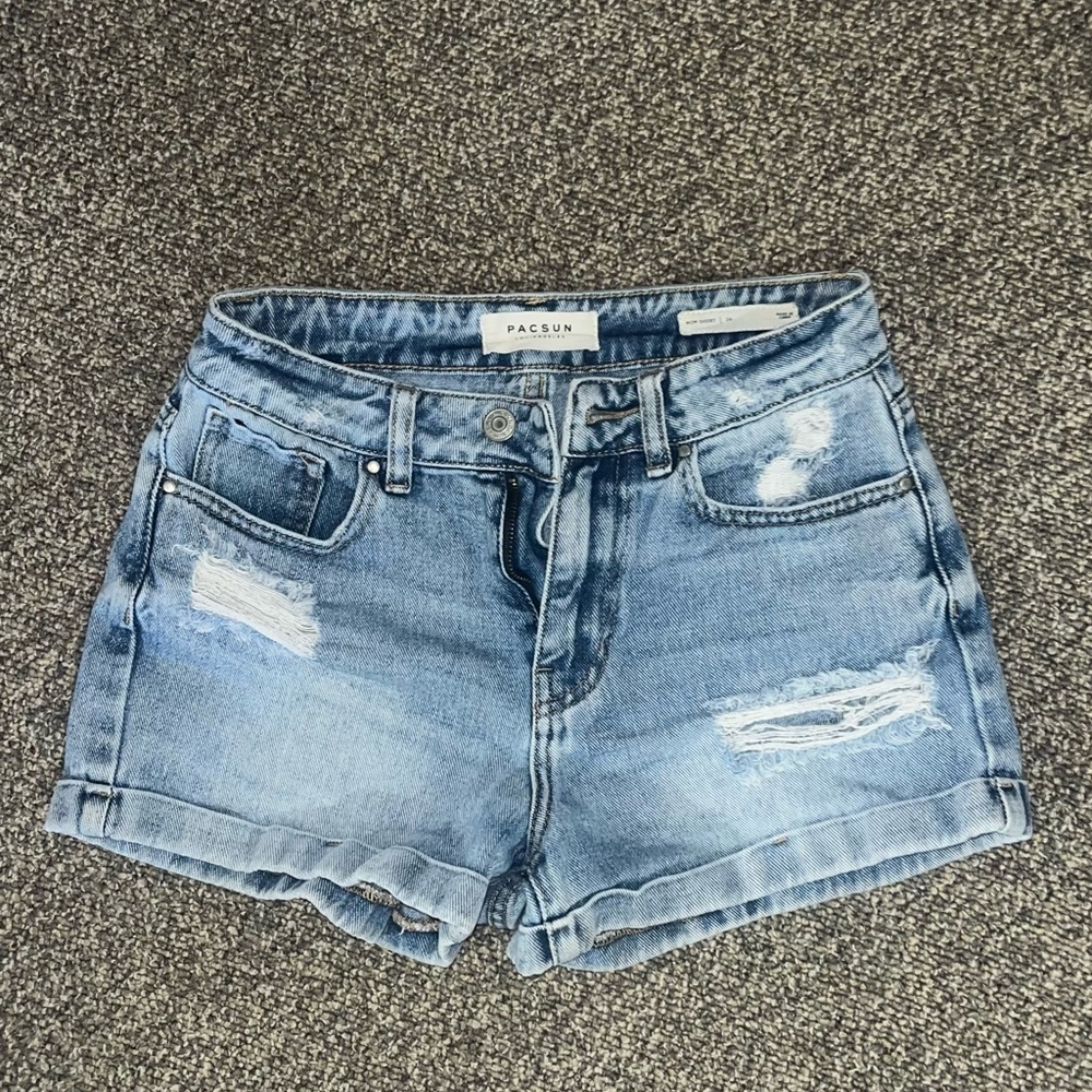 PacSun Distressed Mom Shorts